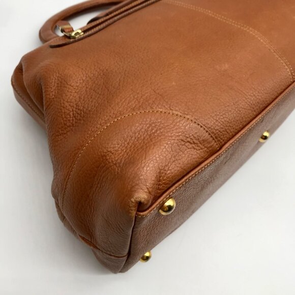 Givenchy Brown Pebbled Leather Vintage Doctor Bag - Picture 9 of 11